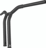 Burly Brand B12-6053SB - Dominator Raked Bar 14in - Matte Black