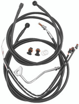 Burly Brand B30-1280 - Control Kit 13in Bagger Bar - Black
