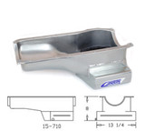 Canton 15-710 - Oil Pan Ford 351C High Capacity Front Sump Street Road Race Pan