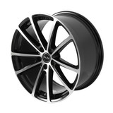 Carroll Shelby Wheels CS10-295530-BM - CS10 - 20 x 9.5 in. - 37mm Offset - Black Machined