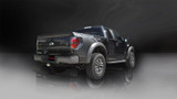 Corsa Performance 14760BLK - 3.0 Inch Cat-Back Xtreme Single Side Exit Exhaust 4.0 Inch Black Tips 11-14 Ford F150 Raptor 6.2L V8 144.0 Inch Wheelbase Stainless Steel  Performance