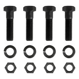CURT 48210 - Pintle Hook (20,000 lbs., 2-1/2" or 3" Lunette Rings)
