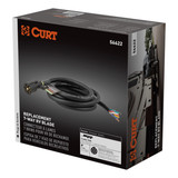CURT 56622 - Replacement 7-Way RV Blade with 8' Wires (Trailer Side, Packaged)