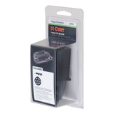 CURT 58141 - 7-Way RV Blade Connector Plug (Trailer Side, Black Plastic, Packaged)
