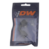 Deatschwerks 6-02-0215-B - 6AN Flare Female Swivel 90-Degree to 6AN Flare Female Swivel - Anodized Matte Black