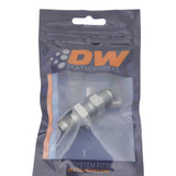 Deatschwerks 6-02-0708 - 6AN Male Flare To 6AN Male Flare Bulkhead Adapter (Incl. Nut)