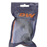 Deatschwerks 6-02-0811-B - 10AN Female Swivel 90-Degree Hose End CPE - Anodized Matte Black