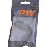 Deatschwerks 6-02-0820-B - 6 AN Female Flare Swivel 120-Degree Hose End CPE - Anodized Matte Black