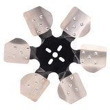 Derale 17513 - 13" Standard Rotation Rigid Race Fan, Aluminum Blade