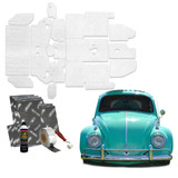 DEI 51420 - '50-'72 VW Beetle Floor Insulation Kit 5510015