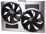 Derale 66842 - Powerpack - High Output Dual 12" RAD Fan/Aluminum Shroud w/ PWM Controller