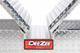 DEE ZEE DZ8363 - Deezee Universal Tool Box - Red Crossover - Double BT Alum Mid Size