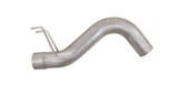 Diamond Eye 361040 - Exhaust Pipe 5 Inch 07.5-10 Silverado/Sierra 2500/3500 Diesel First Section Pass Stainless Exhaust Tail Pipe