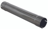Diamond Eye 510210 - Muffler Delete Pipe Replacement 30 Inch 4 Inch Inlet/Outlet Stainless Performance Muffler Replacement