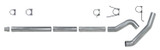 Diamond Eye K5244A-RP - Cat Back Exhaust System 04.5-07.5 Dodge RAM 2500/3500 5 Inch Single/Dual No Muffler Split Side Aluminized