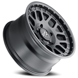 Dirty Life 9306-7973MB12 - Race Wheels Mesa 9306 Matte Black 17X9 5-127 -12Mm 78.1Mm