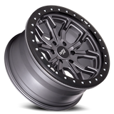 Dirty Life 9303-7983MGT12 - Race Wheels DT-1 9303 Satin Gunmetal 17X9 6-139.7 -12Mm 106Mm