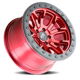 Dirty Life 9303-7973R12 - Race Wheels DT-1 9303 Crimson Candy Red 17X9 5-127 -12Mm 78.1Mm