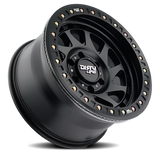 Dirty Life 9313-7981MB12 - Race Wheels Enigma Race 9313 Matte Black 17X9 8-165.1 -12Mm 130.8Mm