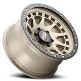 Dirty Life 9311-7973MGD12 - Race Wheels Enigma Pro 9311 Satin Gold 17X9 5-127 -12Mm 71.5Mm