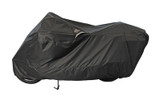 Dowco 52005-02 - Touring WeatherAll Plus Ratchet Motorcycle Cover Black - 2XL