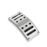 Drake Muscle 5R3Z-2457-9735M - Cars Billet Pedal Cover Set Manual Transmission