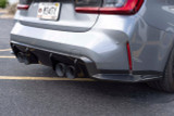 Dinan D980-0048 - Rear Side Splitters - 2021-2025 BMW M3