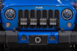Diode Dynamics DD7228P - Stage Series Grille Bracket Kit for 2007-2018 Jeep JK Wrangler