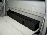 DU-HA 10013 - DÜHA Behind-The-Seat Storage Unit fits 00-07 Chevy Silverado/GMC Sierra 1500HD 2500HD 3500HD Crew Cab - Heavy-Duty Back Seat Organizer - Black