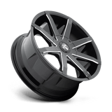 Dub S109208552+35 - S109 Push 20X8.5 Gloss Black Milled