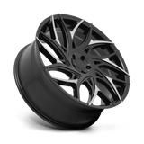 Dub S259240090+15 - S259 G.O.A.T. 24X10 Gloss Black With Machined Spokes