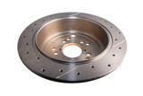 DBA DBA2659X-10 - 12+ Subaru/Scion BRZ/FR-S (AU Spec) 10 Lug Slot Rear Drilled & Slotted Street Series Rotors