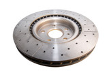 DBA DBA2604X - 10-15 Chevrolet Camaro SS V8 Front Street Series Drilled & Slotted Rotor
