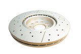 DBA DBA2806X - 06-08 Audi A3 / 10/06+ TT / 10/04-10 VW Golf Front Drilled & Slotted Street Series Rotor