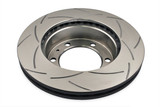 DBA DBA2714S - 2008+ Toyota Hilux 4x4 Front Slotted Street Series T2 Brake Rotor