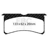 EBC DP8037/2RPX - Racing AP Racing CP8240 Calipers RP-X Brake Pads