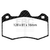 EBC DP8036RPX - Racing 10-16 Lotus Evora 3.5L RP-X Front Brake Pads