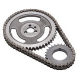 Edelbrock 7809 - Timing Chain And Gear Set BBC Sng/Keyway