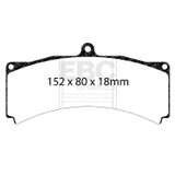 EBC DP8012RP1 - Racing AP Racing CP5560 Caliper RP-1 Race Brake Pads