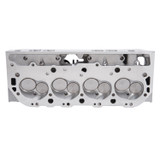 Edelbrock 77485 - Cyl Head BBC Victor Jr 24 Deg Rect Port 300cc 106cc Combustion Chamber