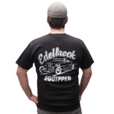 Edelbrock 98114 - Features a small offset  Equipped Logo on the front and a large  Equipped logo with 
a 1932 Ford on the back. Made with 100% durable, high quality pre-shrunk cotton