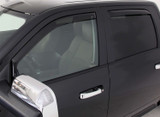 EGR 572961 - 2019 Dodge Ram 1500 Quad Cab SlimLine In-Channel WindowVisors Set of 4 - Dark Smoke