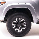 EGR 795494-1D6 - 14+ Toyota Tundra Bolt-On Look Color Match Fender Flares - Set - Silver Sky