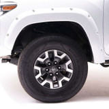 EGR 795904-QAK - 16+ Nissan Titan XD Bolt-On Look Color Match Fender Flares - Set - Blizzard
