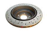 DBA DBA4649XS - 98-00 Subaru WRX Front Drilled & Slotted 4000 Series Rotor