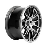 Enkei 534-895-6515HS - GTC02 18x9.5 5x114.3 15mm Offset 75mm Bore Hyper Silver Wheel