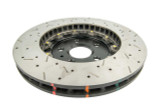 DBA DBA52604BLKXS - 2010+ Camaro V8 SS Front Drilled & Slotted 5000 Series 2 Piece Rotor Assembled w/ Black Hat