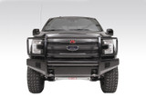 Fab Fours FF09-K1960-1 - Black Steel Front Ranch Bumper