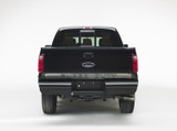 Fab Fours FS08-U1350-1 - Elite Rear Bumper; 2 Stage Black Powder Coated;