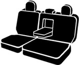 FIA SL62-90 GRAY - LeatherLite™ Custom Seat Cover